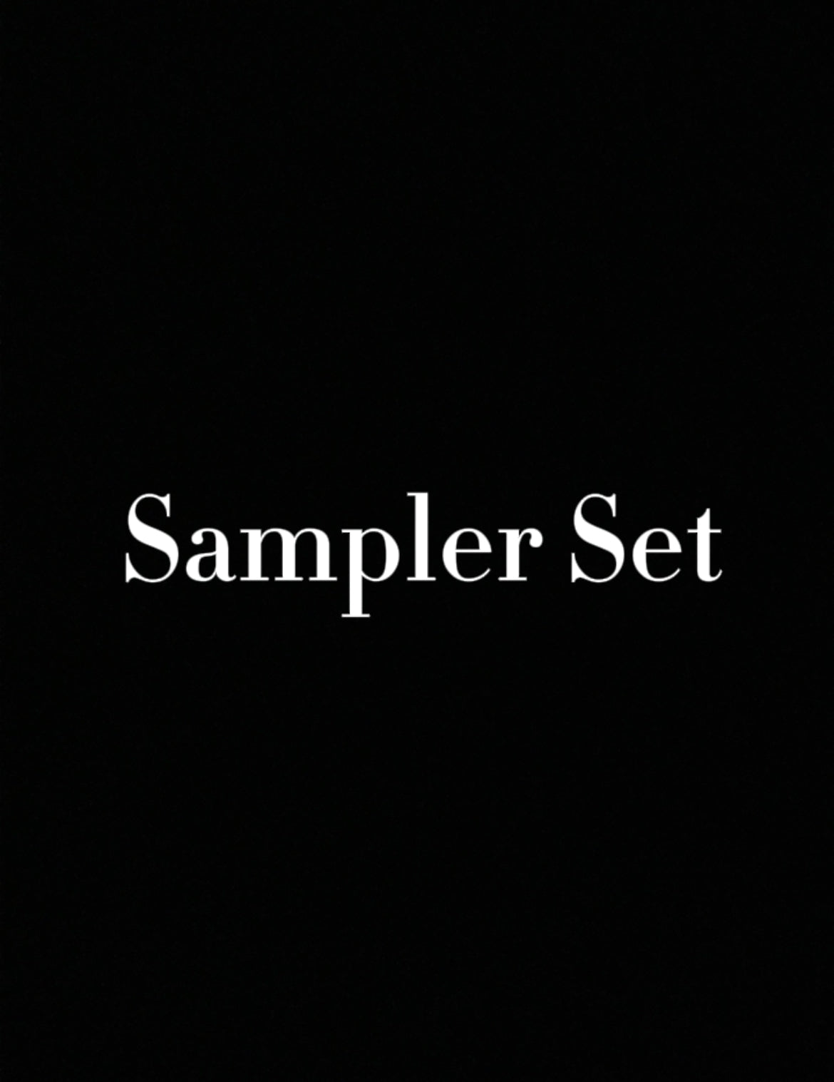 SAMPLER SET